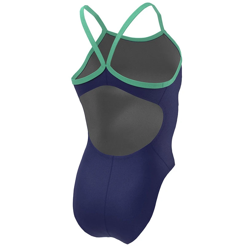 Nike - Swim Women's Solid Racerback One Piece (Washed Teal) 7 Nike - Swim Women's Solid Racerback One Piece (Washed Teal) - Image 7