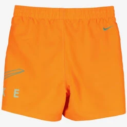 Nike - Swoosh Break 5" Volley Short (Atomic Orange) -Nike Swim Equipment Discount Store nike swoosh break 5 volley short atomic orange 5
