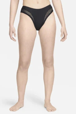 Nike - Wild Cheeky Sling Bikini Bottom (Black) 18 Nike - Wild Cheeky Sling Bikini Bottom (Black) -Nike Swim Equipment Discount Store nike wild cheeky sling bikini bottom black 8