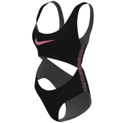 Nike - Wild Cutout One Piece (Black) 15 Nike - Wild Cutout One Piece (Black) -Nike Swim Equipment Discount Store nike wild cutout one piece black 6