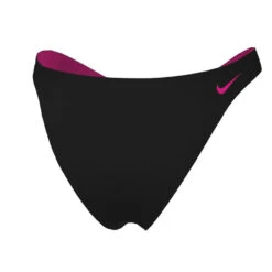Nike - Women's Color Block Reversible Sling Bikini Bottom (Black) -Nike Swim Equipment Discount Store nike womens color block reversible sling bikini bottom black 6