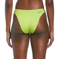 Nike - Women's Color Block Reversible Sling Bikini Bottom (Pacific Blue) -Nike Swim Equipment Discount Store nike womens color block reversible sling bikini bottom pacific blue 4
