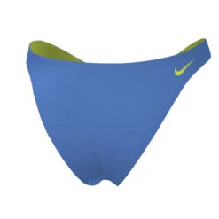 Nike - Women's Color Block Reversible Sling Bikini Bottom (Pacific Blue) -Nike Swim Equipment Discount Store nike womens color block reversible sling bikini bottom pacific blue 6