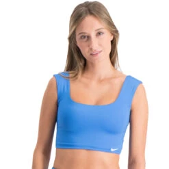 Nike - Women's Essential Crop Top (Pacific Blue)