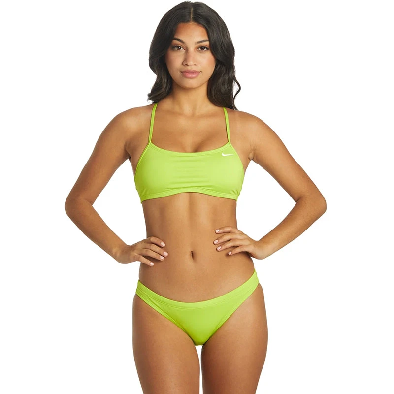 Nike - Women's Essential Racerback Bikini Set (Atomic Green) 1 Nike - Women's Essential Racerback Bikini Set (Atomic Green)