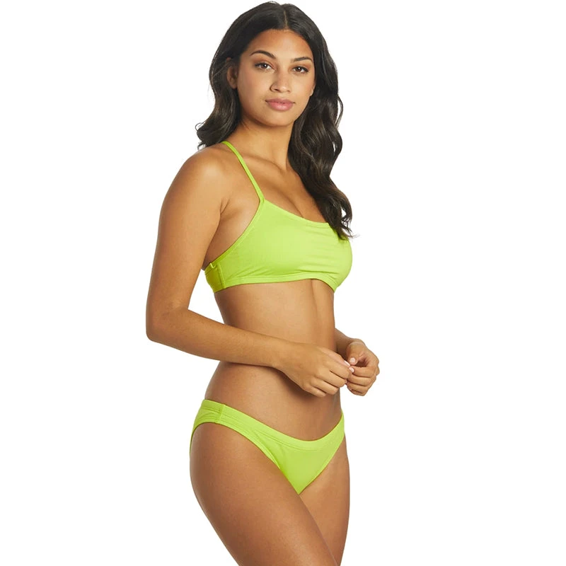 Nike - Women's Essential Racerback Bikini Set (Atomic Green) 2 Nike - Women's Essential Racerback Bikini Set (Atomic Green) - Image 2