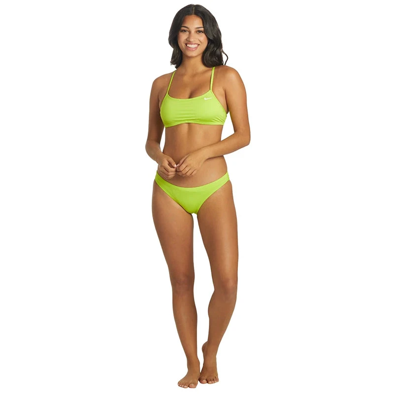 Nike - Women's Essential Racerback Bikini Set (Atomic Green) 5 Nike - Women's Essential Racerback Bikini Set (Atomic Green) - Image 5