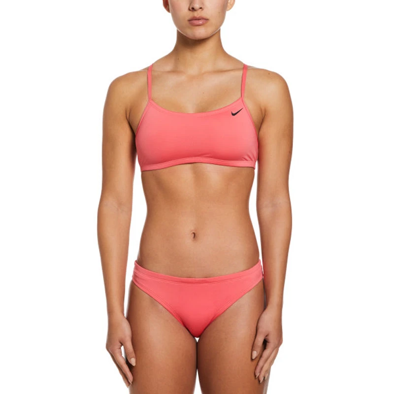 Nike - Women's Essential Racerback Bikini Set (Sea Coral) 2 Nike - Women's Essential Racerback Bikini Set (Sea Coral) - Image 2