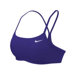 Nike - Women's Essential Racerback Bikini Top (Indigo Burst) -Nike Swim Equipment Discount Store nike womens essential racerback bikini top indigo burst 6
