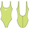 Nike - Women's Essential Scoop Back One Piece (Ghost Green)