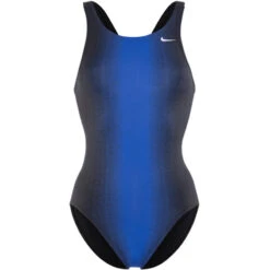 Nike - Fade Sting Fastback One Piece (Game Royal) -Nike Swim Equipment Discount Store nike womens fade sting fastback one piece game royal 4