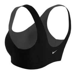 Nike - Women's Grid Scoop Neck Bikini Top (Black) -Nike Swim Equipment Discount Store nike womens grid scoop neck bikini top black 4