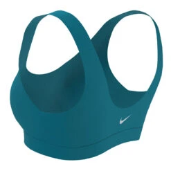 Nike - Women's Grid Scoop Neck Bikini Top (Chlorine Blue) -Nike Swim Equipment Discount Store nike womens grid scoop neck bikini top chlorine blue 4